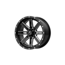 16X7 MSA Offroad Boxer Gloss Black Milled 4x156 M41-06756