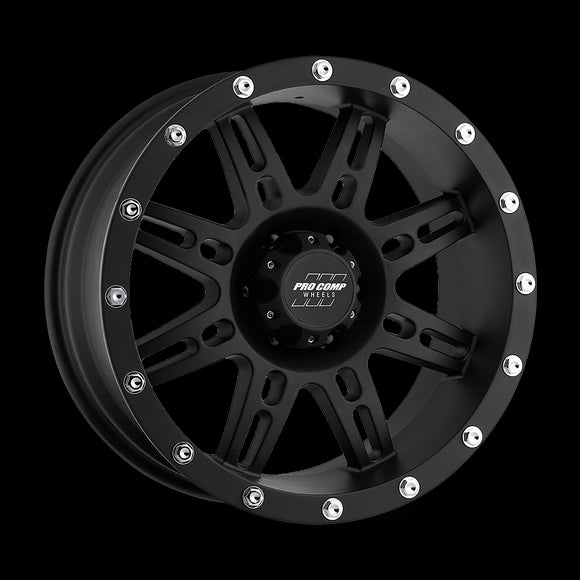 16X8 Pro Comp PA31 Stryler Flat Black 5X114.3 5X4.5 ET0 Wheel Rim