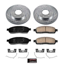 PowerStop Z23 Daily Driver Carbon-Fiber Ceramic Brake Pad and Drilled & Slotted
