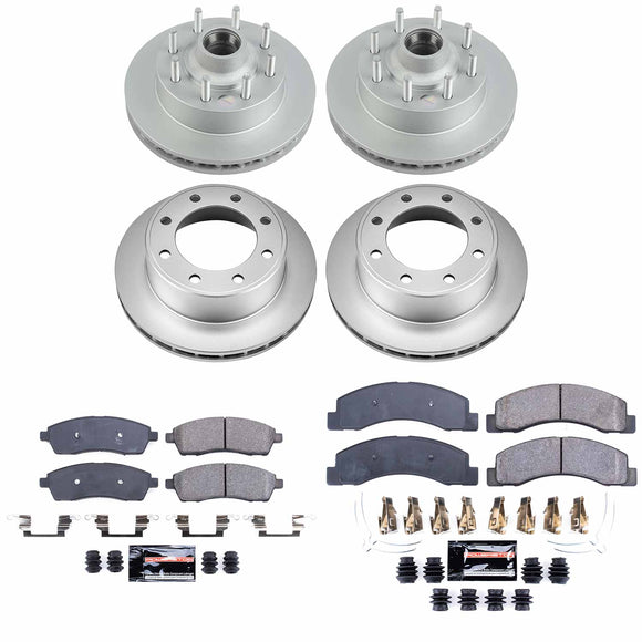 Z23 Daily Driver Premium Carbon-Fiber Ceramic Brake Pad and Fully Coated Rotor K