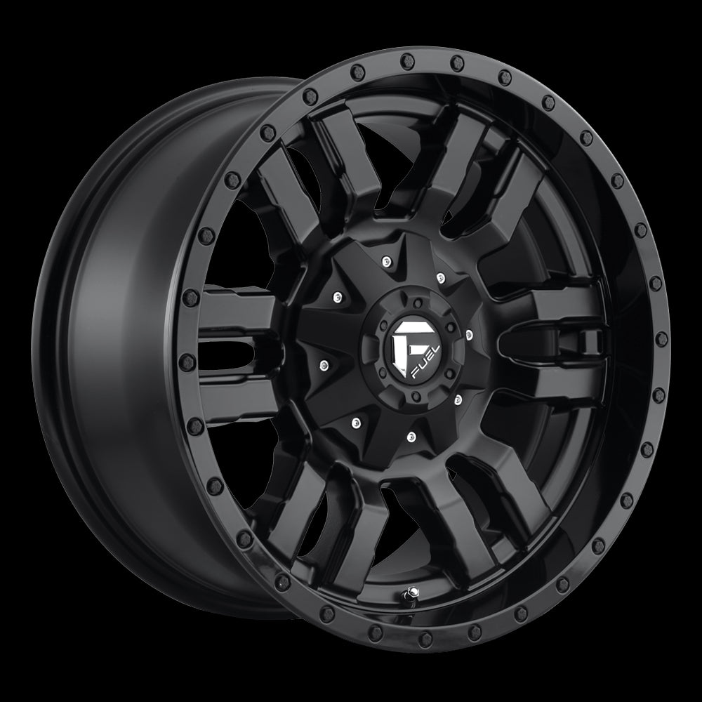 20X9 Fuel D596 SLEDGE MT-BLK-GBL 5X139.7/5X150 ET20 wheel/rim