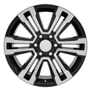 20" Replica Wheel fits GMC Yukon Denali - CV44 Black Machined 20x9