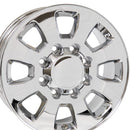 18" Replica Wheel CV75B Fits GMC Sierra Rim 18x8 Chrome Wheel