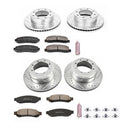 PowerStop Z23 Daily Driver Carbon-Fiber Ceramic Brake Pad and Drilled & Slotted