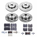 PowerStop Track Day High-Performance Brake Pad and Rotor Kit