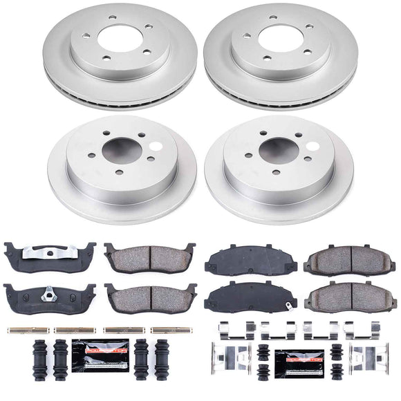Z23 Daily Driver Premium Carbon-Fiber Ceramic Brake Pad and Fully Coated Rotor K
