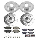 PowerStop Z23 Daily Driver Carbon-Fiber Ceramic Brake Pad and Drilled & Slotted