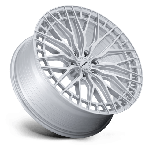 24x10 Niche NC288 Genoa Gloss Silver Machined Face 6x135 ET30 Wheel