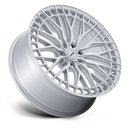 24x10 Niche NC288 Genoa Gloss Silver Machined Face 6x135 ET30 Wheel
