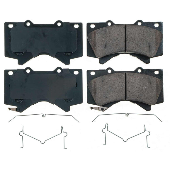 PowerStop Z17 Evolution Ceramic Brake Pads With Hardware
