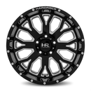 20x10 Hardrock Slammer XPosed Gloss Black Milled 5x139.7 ET-19 wheel/rim-1