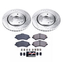 PowerStop Z23 Daily Driver Carbon-Fiber Ceramic Brake Pad and Drilled & Slotted