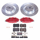 PowerStop Z23 Daily Driver Carbon-Fiber Ceramic Pads Drilled & Slotted Rotor & C