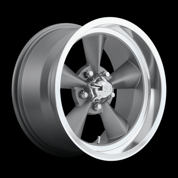 18X9 U.S. Wheel U102 STANDARD Matte Gun Metal 5X120.65 ET7 wheel/rim
