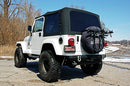 Rough Country Soft Top Black For Full Doors Jeep Wrangler TJ 97-06