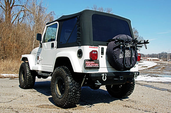 Rough Country Soft Top Black For Full Doors Jeep Wrangler TJ 97-06
