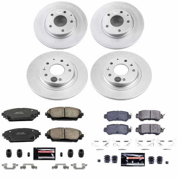 Z23 Daily Driver Premium Carbon-Fiber Ceramic Brake Pad and Fully Coated Rotor K