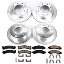 PowerStop Z23 Daily Driver Carbon-Fiber Ceramic Brake Pad and Drilled & Slotted