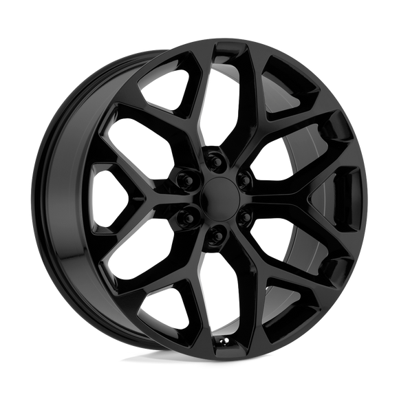 24X10 Performance Replicas PR176 Black Chrome 6X139.7 ET24 wheel/rim