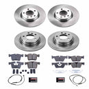 PowerStop OE Stock Replacement Low-Dust Ceramic Brake Pad and Rotor Kit