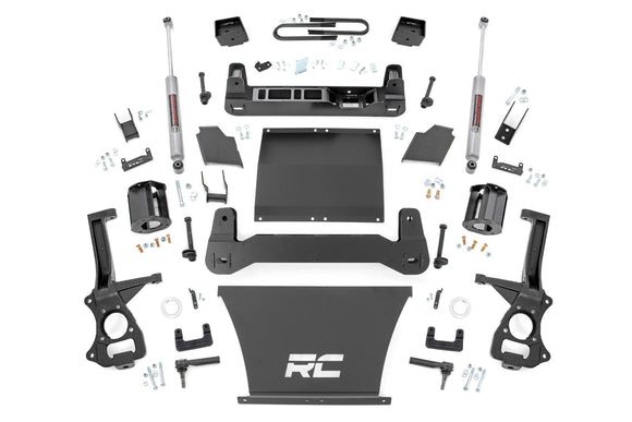 Rough Country 6 Inch Lift Kit for 25-26 GMC Sierra 1500 Mono Leaf