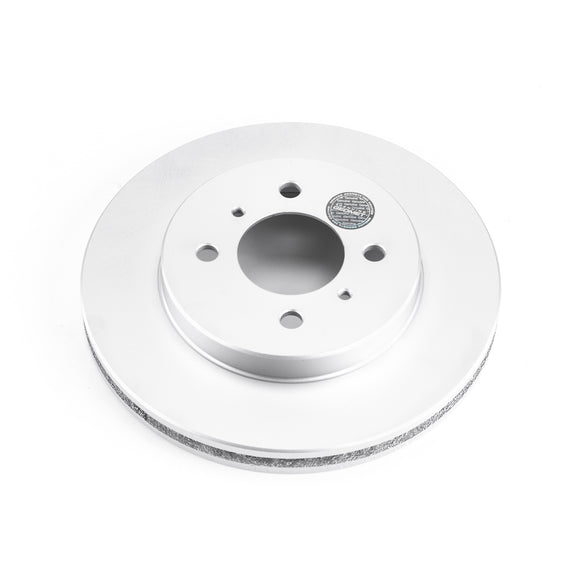 PowerStop Evolution Genuine Geomet Coated Rotors Front For Mitsubishi Mirage
