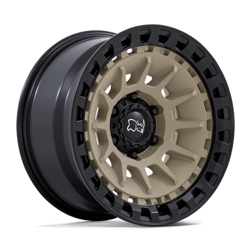 17X8.5 Black Rhino Barrage Tan 5X127 5X5 ET-10 Wheel Rim