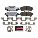 PowerStop Z36 Truck And Tow Carbon-Fiber Ceramic Brake Pads With Hardware
