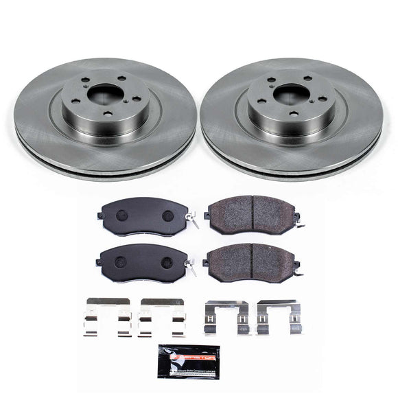 PowerStop Track Day High-Performance Brake Pad and Rotor Kit