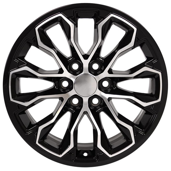 17" Replica CV54 fits Chevrolet Colorado ZR2 17x8 Satin Black