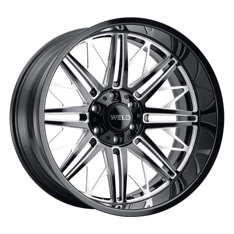 22x12 WELD Off-Road Cascade Black Milled 5x139.7 5x150 ET-44 CB110.2 Wheel Rim