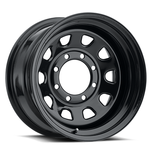 17x9 Vision 84 D Window Gloss Black Wheel 8x170 ET-12 CB130.8