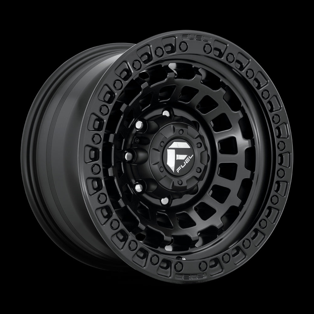 17X9 Fuel D633 Zephyr Matte Black 8X165.1 ET-12 wheel/rim