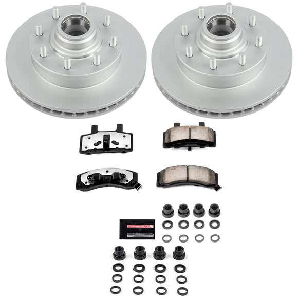 Z36 Truck & Tow Premium Carbon-Fiber Ceramic Brake Pad and Fully Coated Rotor Ki