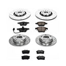 PowerStop Z23 Daily Driver Carbon-Fiber Ceramic Brake Pad and Drilled & Slotted