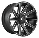20X9 Fuel D616 Contra Matte Black Milled 5X139.7/5X150 ET20 wheel/rim