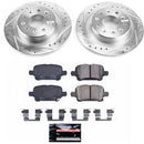 PowerStop Z23 Daily Driver Carbon-Fiber Ceramic Brake Pad and Drilled & Slotted