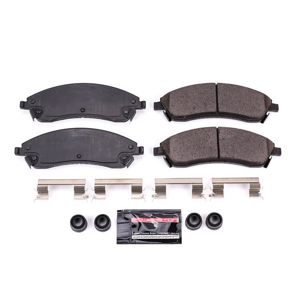 PowerStop Z23 Evolution Sport Carbon-Fiber Brake Pads With Hardware