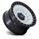 18x9 Black Rhino Barrage Gloss White On Matte Black 5x127 ET0 CB71.5 Wheel/Rim