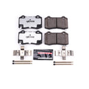PowerStop Z26 Street Performance Carbon-Fiber Ceramic Brake Pads With Hardware