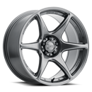 18x8.5 Kansei K11G Tandem Gloss Gunmetal 5x114.3 ET35 CB73.1 Wheel