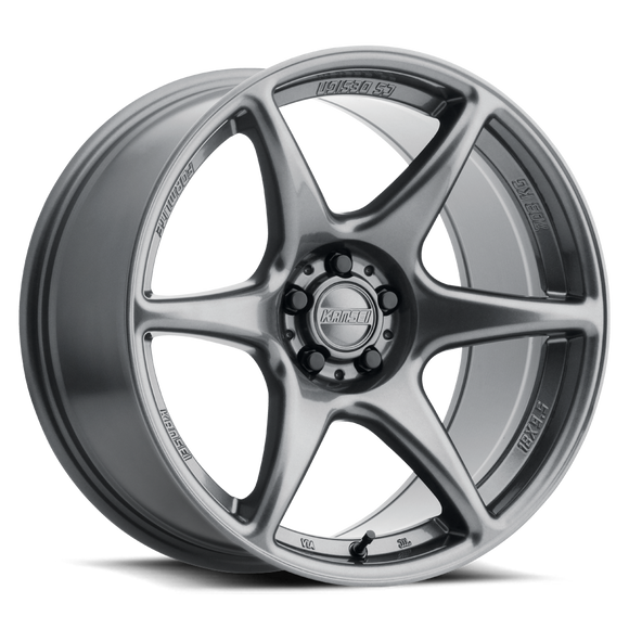 18x8.5 Kansei K11G Tandem Gloss Gunmetal 5x114.3 ET35 CB73.1 Wheel