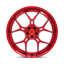 20X9 Asanti Black ABL-37 MONARCH Candy Red 5X114.3 ET38 wheel/rim