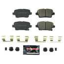 PowerStop Z23 Evolution Sport Carbon-Fiber Brake Pads With Hardware