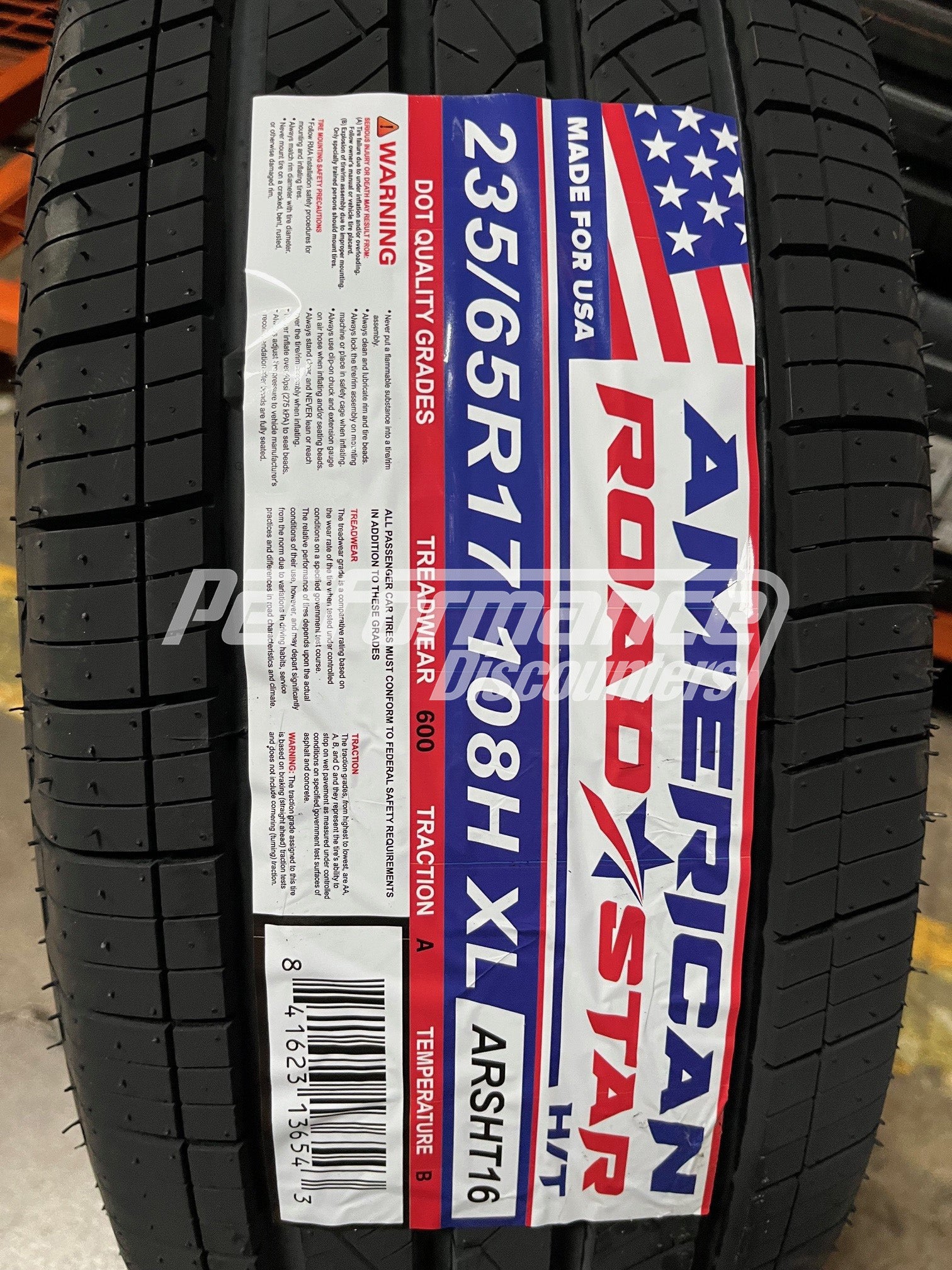 American Roadstar H/T Tire(s) 235/65R17 108H SL BSW 235 65 17 2356517