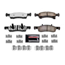 PowerStop Z36 Truck And Tow Carbon-Fiber Ceramic Brake Pads With Hardware