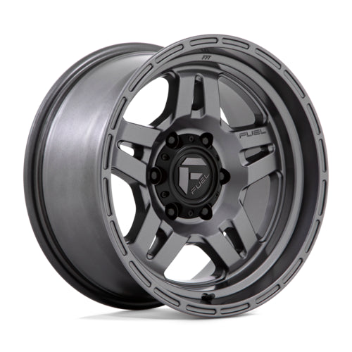 17X9 Fuel 1PC D801 Oxide Matte Gunmetal 5X127 5X5 ET-38 Wheel Rim