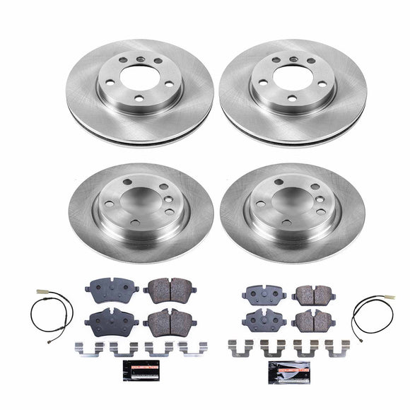 PowerStop Track Day High-Performance Brake Pad and Rotor Kit