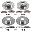 PowerStop Z26 Street Performance Ceramic Brake Pad and Drilled & Slotted Rotor K