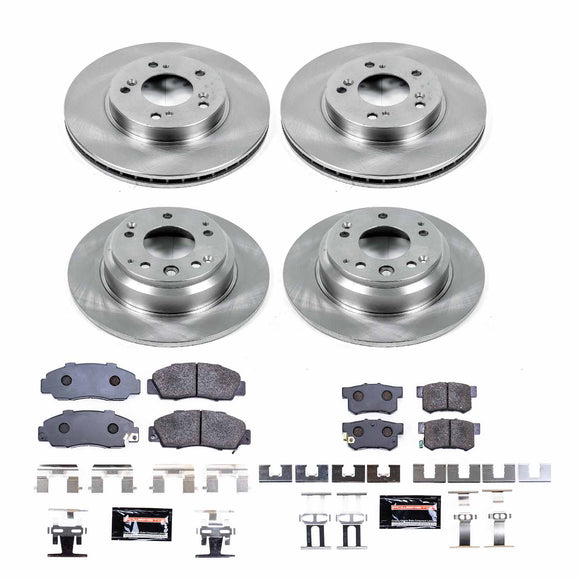 PowerStop Track Day High-Performance Brake Pad and Rotor Kit